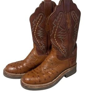 Lucchese Brown Western Boots